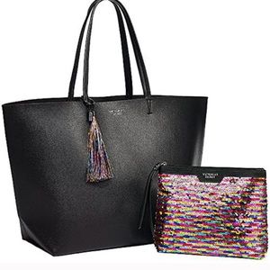 🚫SOLD🚫Victoria secret black tote